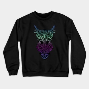 Tribal Owl Crewneck Sweatshirt